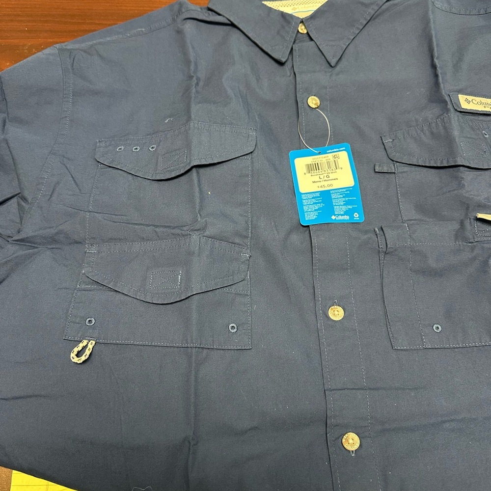 NWT men’s Columbia PFG short sleeve